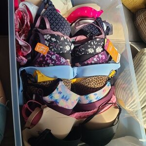Colorful Bra Collection LOTS‎ OF SIZES NWT AND PRE OWNED